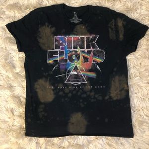SOLD Pink Floyd distressed paint splattered men’s T-shirt